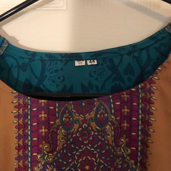 Bohemian top/ kurti - Picture 2 of 3